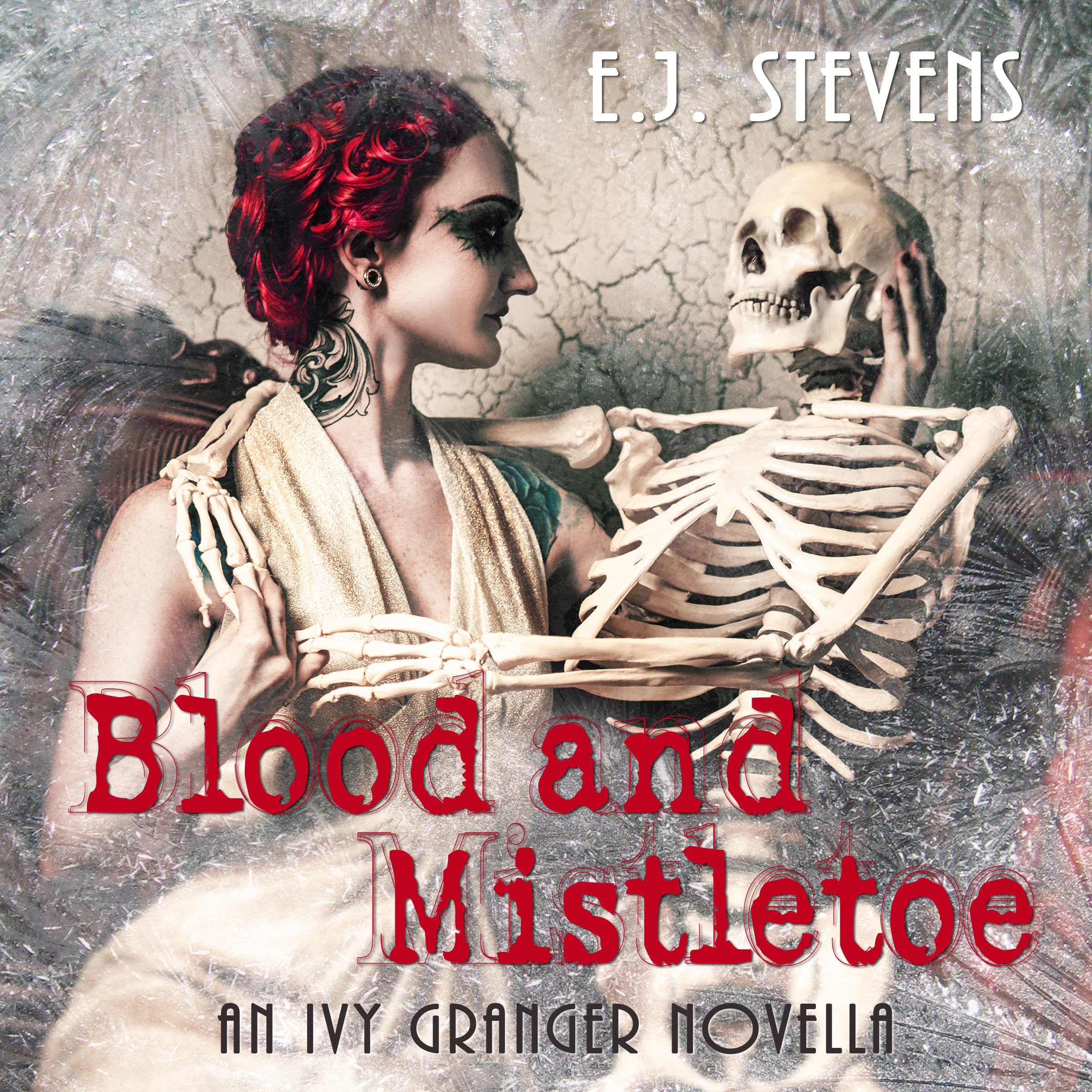 Cover art for Blood and Mistletoe (Ivy Granger)