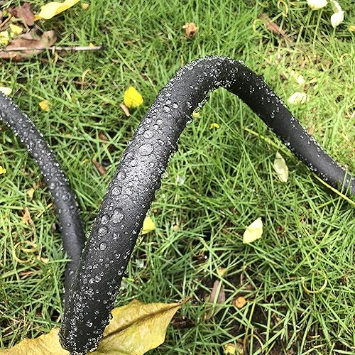 Miniatura 7 de LINEX Manguera de remojo de jardín de 12 pulgada x 25 pies, más fugas de agua, manguera de metal resistente y temporizador de aspersor LINEX para