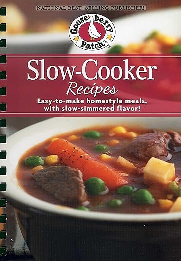 Slow-Cooker Recipes Cookbook: Easy-to-make homestyle meals with slow-simmered flavor! (Everyday Cookbook Collection)