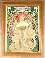 アルフォンス・ミュシャ「夢想」 Amazon.co.jp: Alphonse Muchaアルフォンス・ミュシャ《夢想