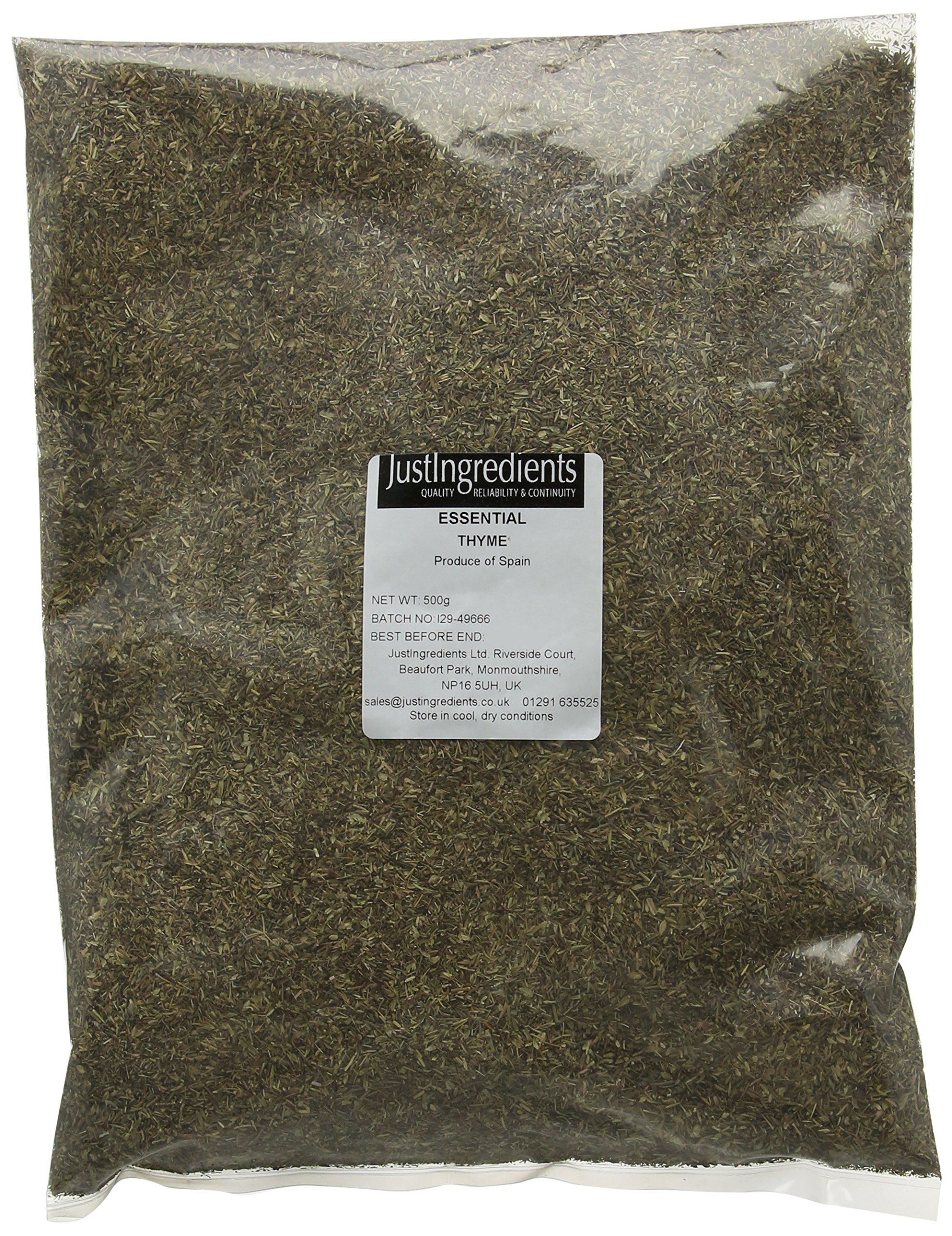 JustIngredients Essentials Thyme 500 g