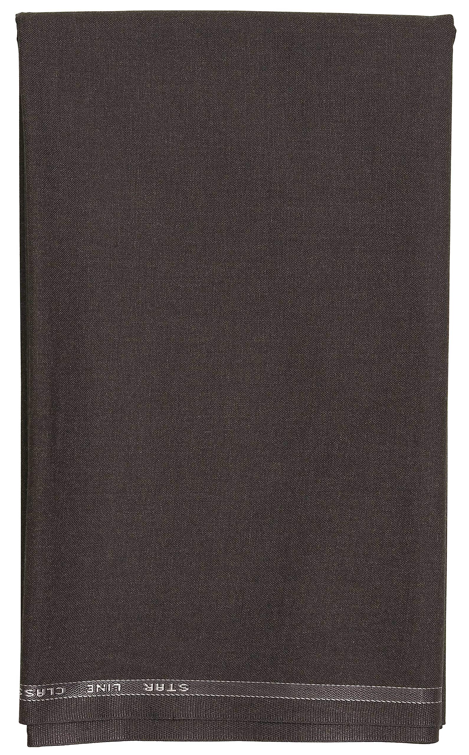 uniform sarees corp Men's Poly Viscose Unstitched Pant-1.3 m Piece Fabric (Frosted Cofee, Free Size)-picture-40