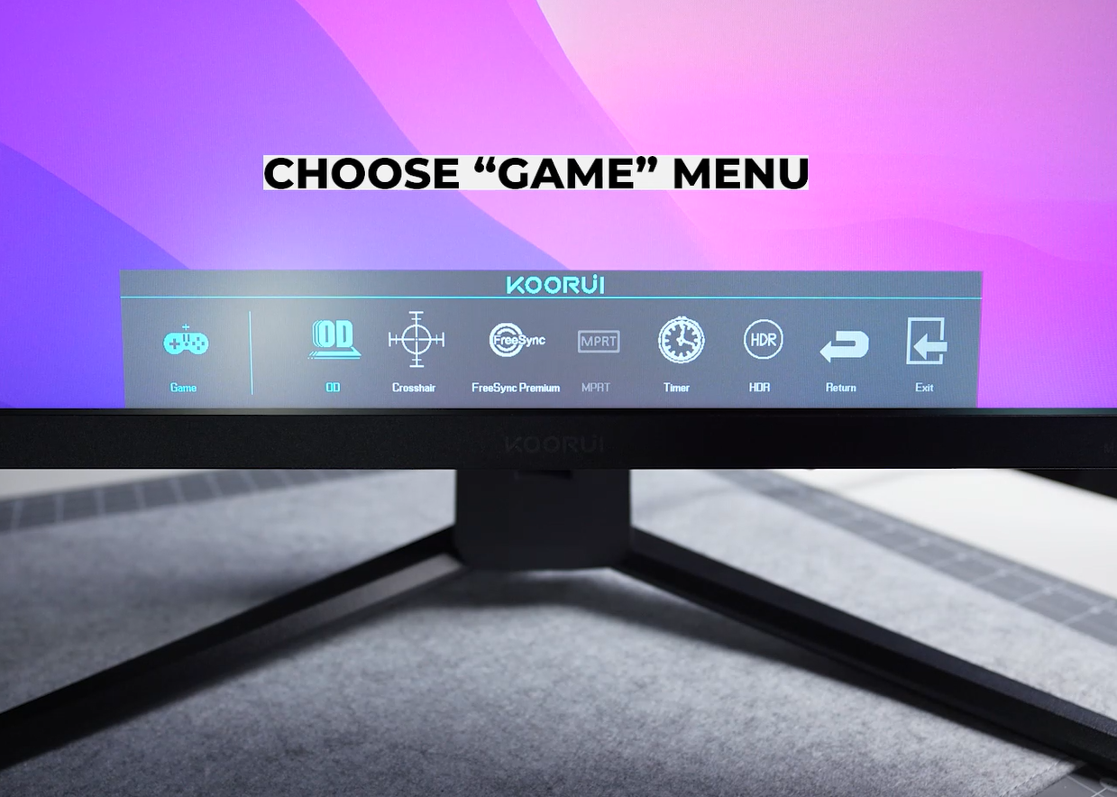 KOORUI 27 Inch Gaming Monitor QHD 1440p 144Hz Monitor VA 90% DCI