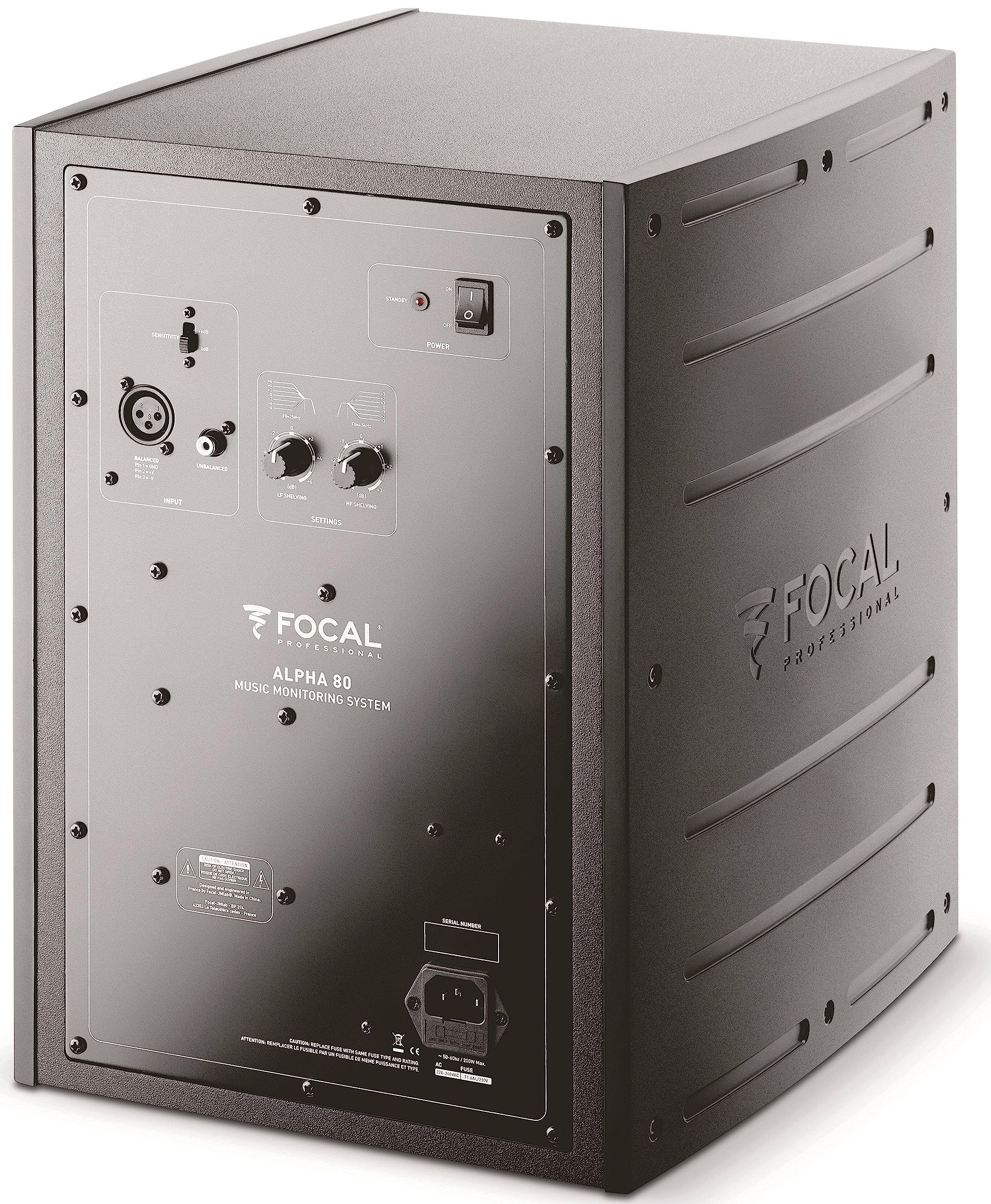 Amazon | FOCAL Alpha 80 スタジオモニター(シングル)。 | モニター