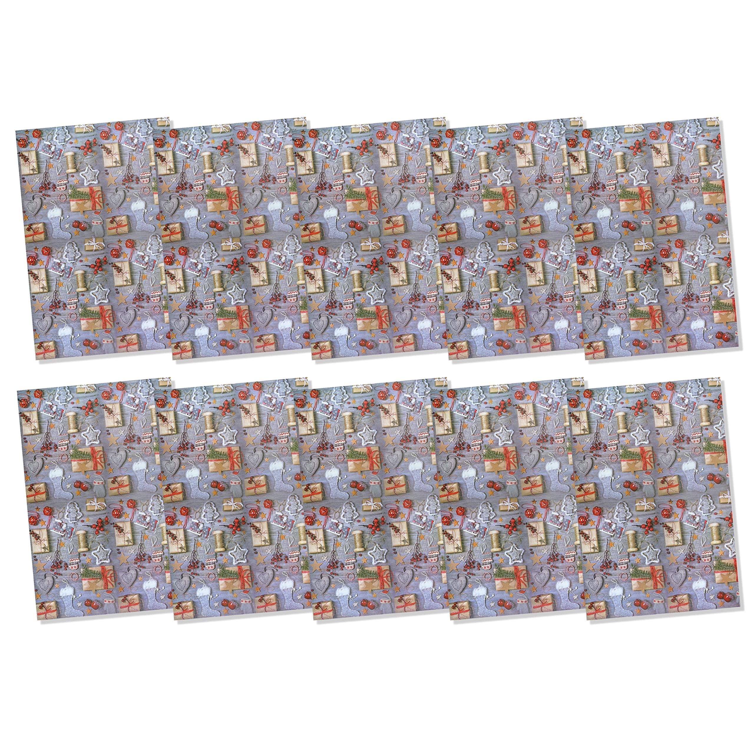 By Robelli 10 Sheets Wrapping Paper, 75 x 50cm - Image 2