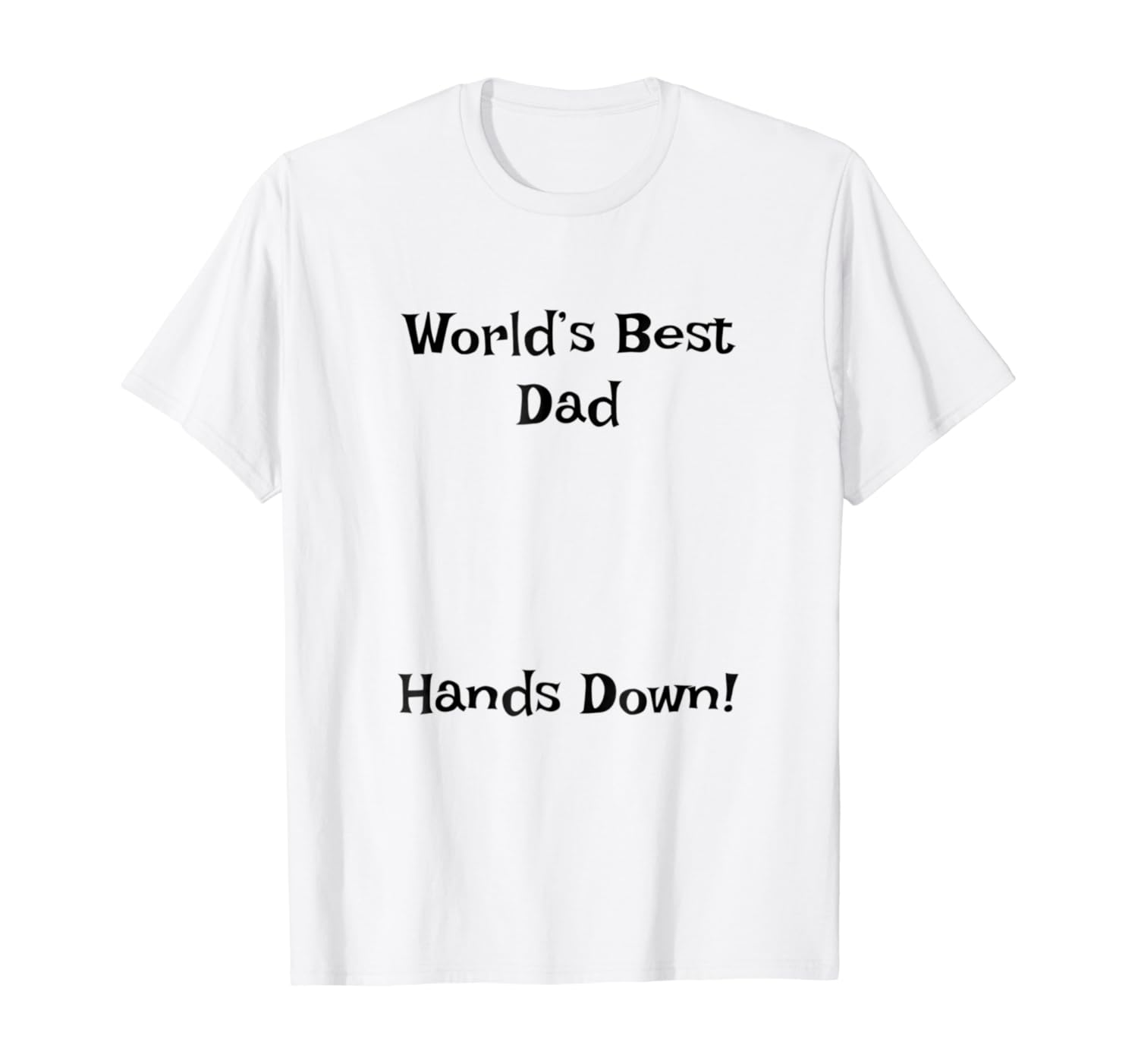 worlds best dad t shirt