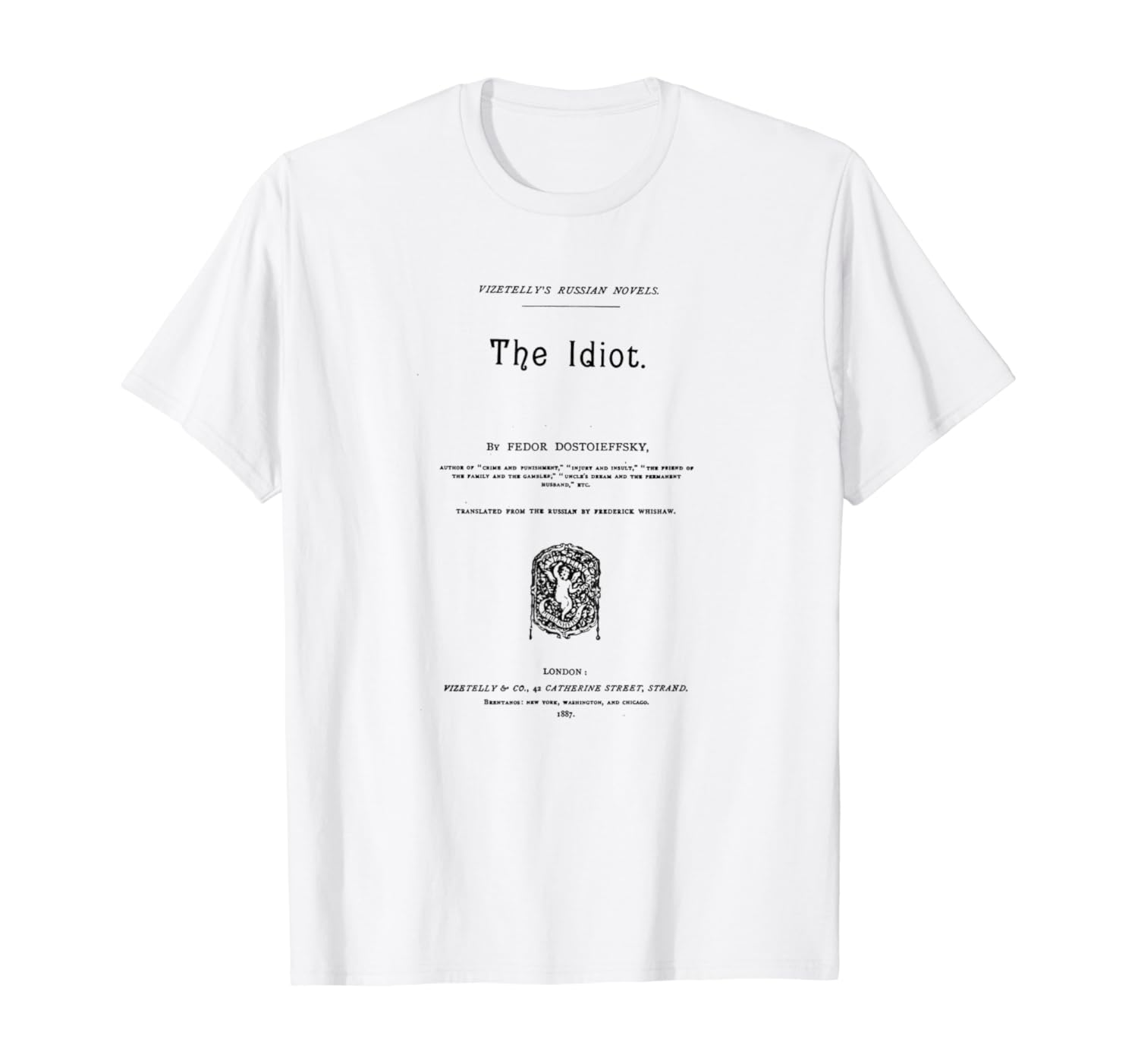 Amazon Com High Resolution The Idiot Fyodor Dostoevsky Title Page