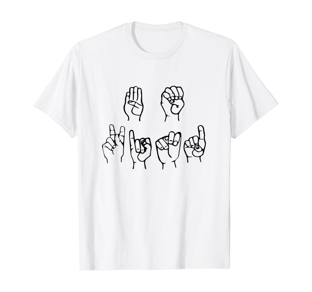 Amazon asl shirt Clearance