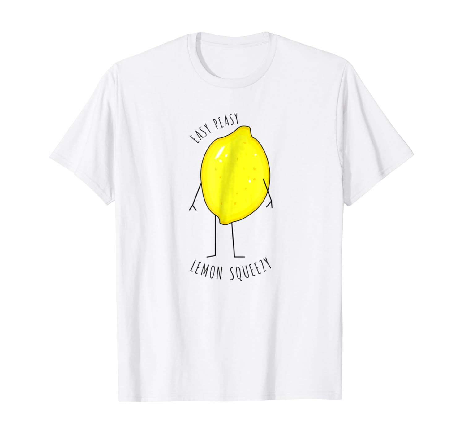 Amazon Com Easy Peasy Lemon Squeezy Funny Fruit T Shirt Clothing