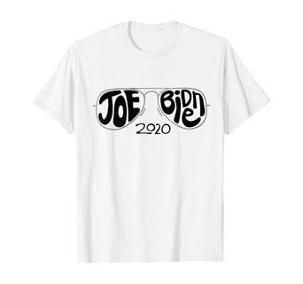 Amazon Com Joe Biden 2020 Sunglasses Hand Drawn Illustration T Shirt Clothing