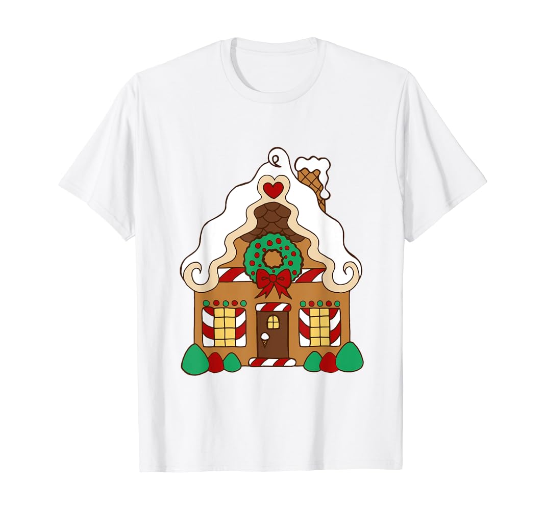Gingerbread house shirt Clearance