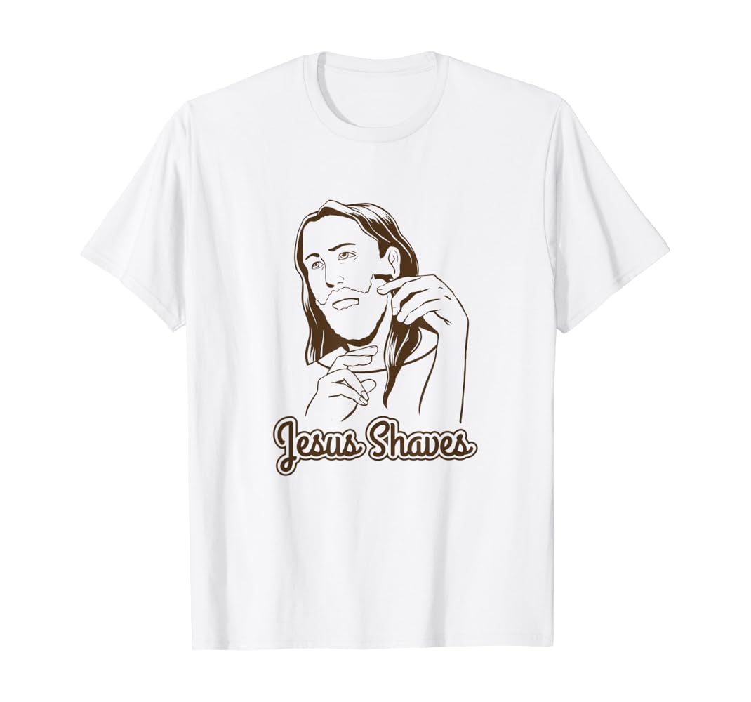Jesus shaves shirt Clearance