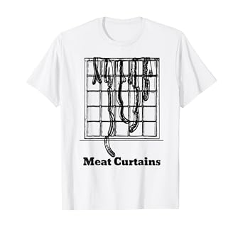 Amazon Com Meat Curtains Hanging Sausage Covering A Window Clothing
