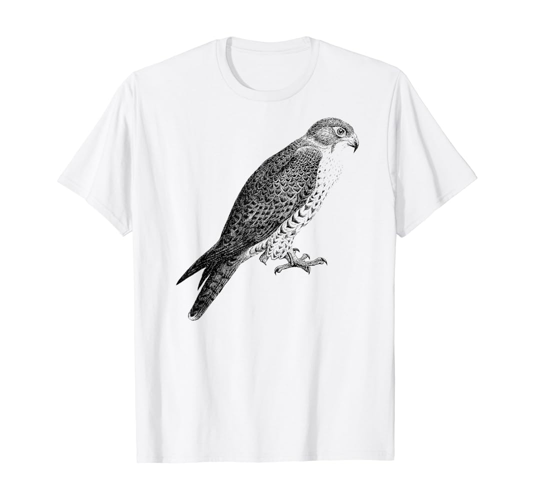 Peregrine falcon t shirt Clearance