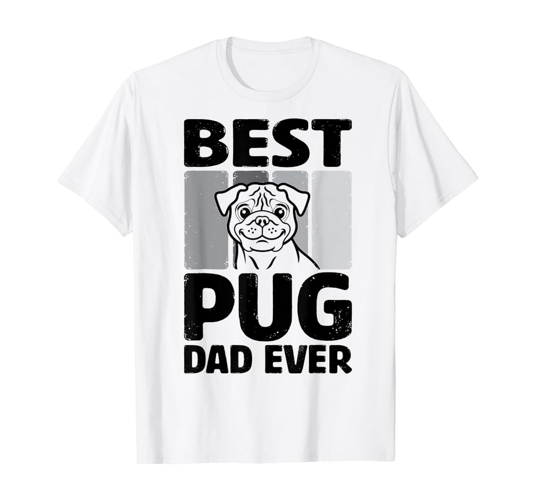 pug dad t shirt