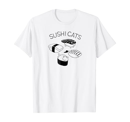 camiseta sushi