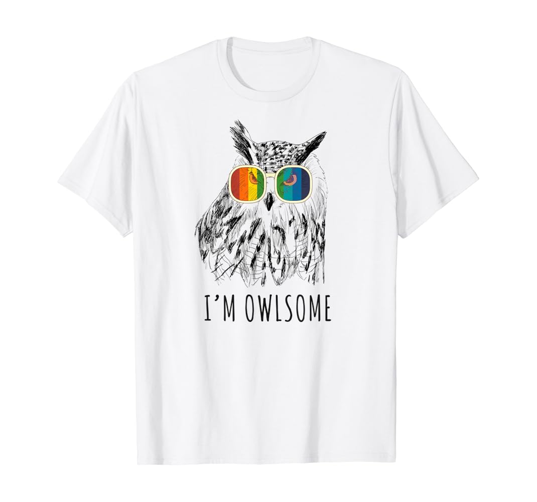 Girls owl shirt Clearance