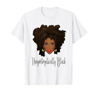 Unapologetically black t shirt Clearance
