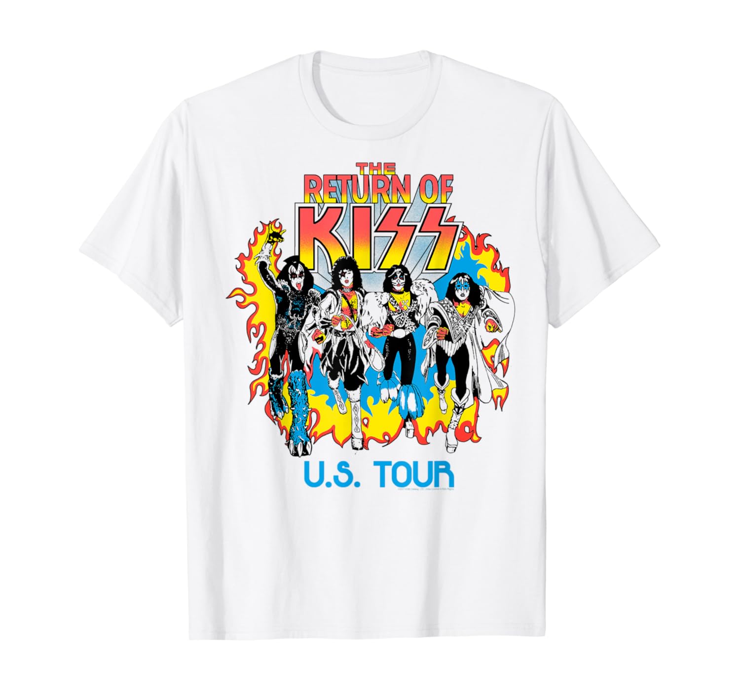Kiss t shirts amazon Clearance