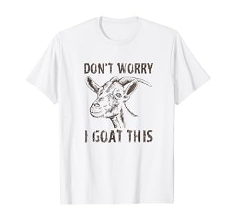 funny goat t shirts