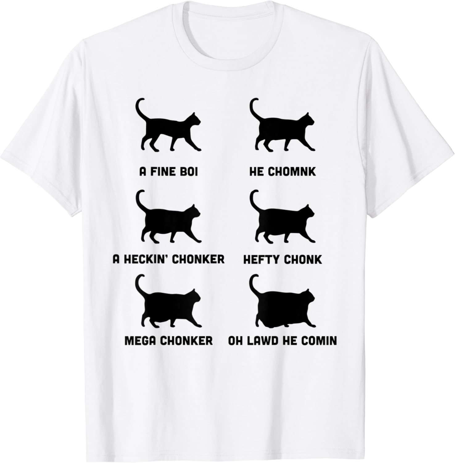Cat chonk shirt Clearance