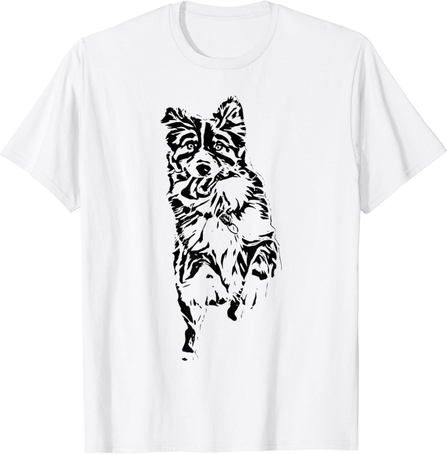 border collie t shirt amazon