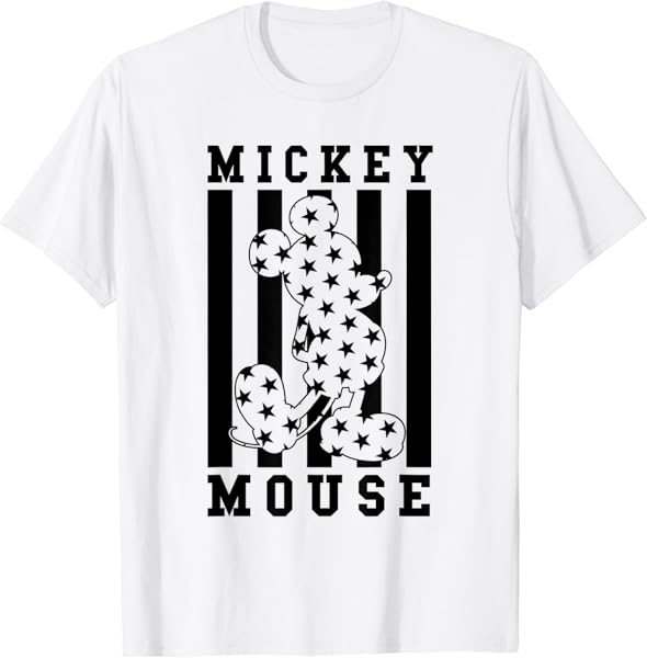 Disney - Mickey Mouse American Flag Americana T-Shirt