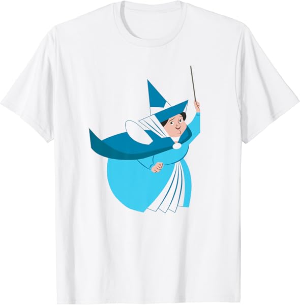 Disney Sleeping Beauty Merryweather Fairy Blue Premium T-Shirt