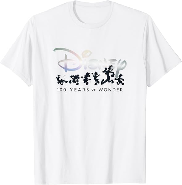 Disney 100 Years of Wonder Mickey & Pals Silhouettes D100 T-Shirt