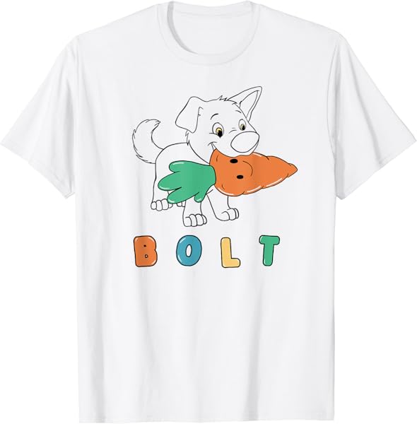 Disney Bolt International Dog Day Carrot Pup T-Shirt