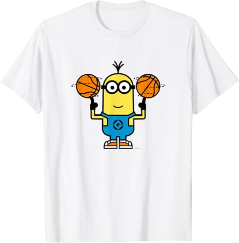 Amazon ミニオン Basket Ball Kevin Double Ball Tシャツ Tシャツ カットソー 通販 Amazon ミニオン Basket Ball Kevin Double Ball Tシャツ Tシャツ カットソー 通販
