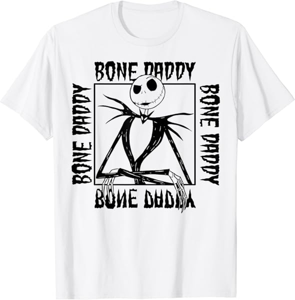 Disney The Nightmare Before Christmas Jack Bone Daddy Frame T-Shirt