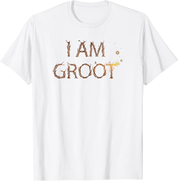 Marvel Guardians of the Galaxy I Am Groot Branches Logo T-Shirt