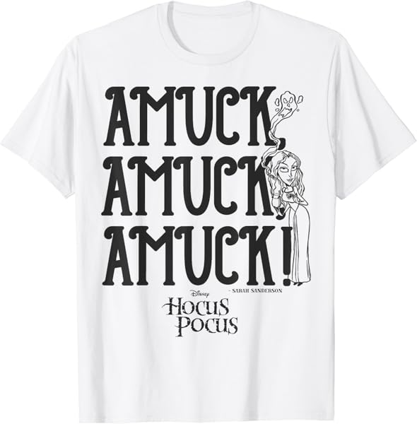Disney Hocus Pocus Amuck Amuck Amuck T-Shirt