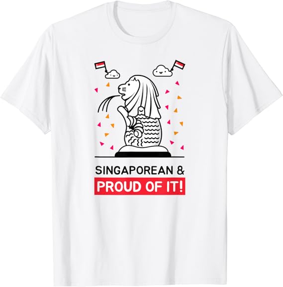 Amazon シンガポールと誇り高き かわいいシンガポールマーライオン Tシャツ Tシャツ カットソー 通販 Amazon シンガポールと誇り高き かわいいシンガポールマーライオン Tシャツ Tシャツ カットソー 通販
