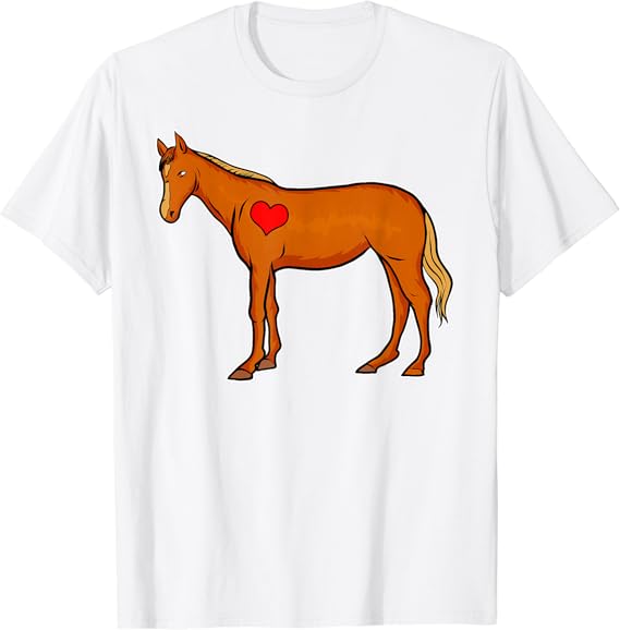 Amazon.com: Horse Lover Shirt Thoroughbred Shirt Love Horse Shirt