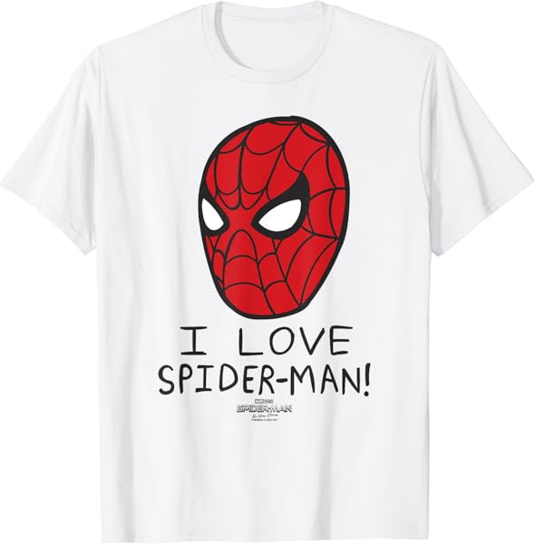 Marvel Spider-Man No Way Home I Love Spider-Man Poster T-Shirt