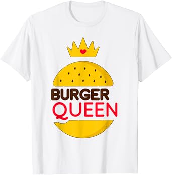 Burger queen t shirt Clearance
