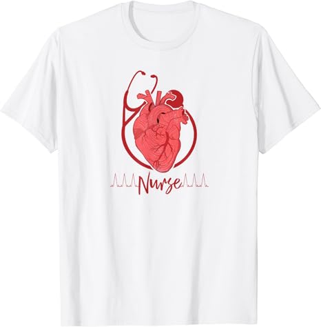 Amazon 心臓 ハート 看護師 デザイン Tシャツ Tシャツ カットソー 通販 Amazon 心臓 ハート 看護師 デザイン Tシャツ Tシャツ カットソー 通販