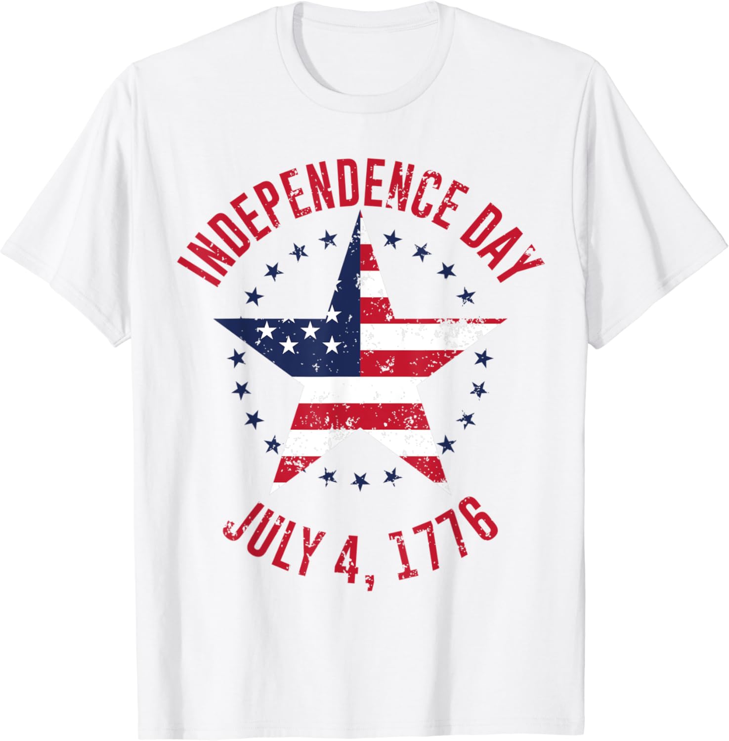 Independence Day 1776 Fourth of July Shirt American Flag