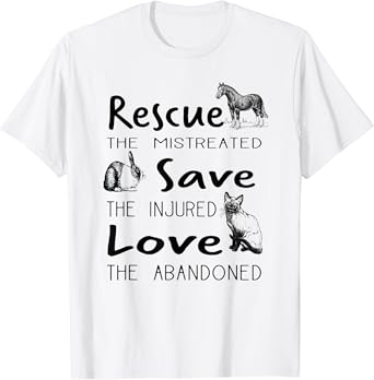 Animal charity t shirts Clearance