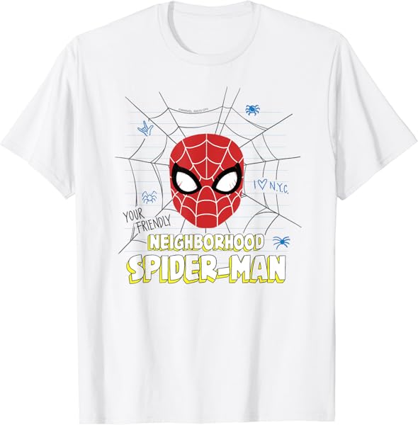 Marvel Spider-Man Far From Home Friendly Neighborhood T-Shirt