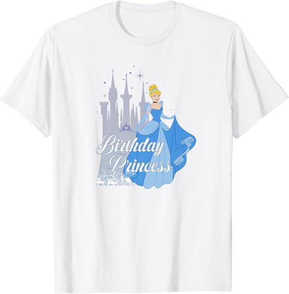 Disney Cinderella Birthday Princess Premium T-Shirt