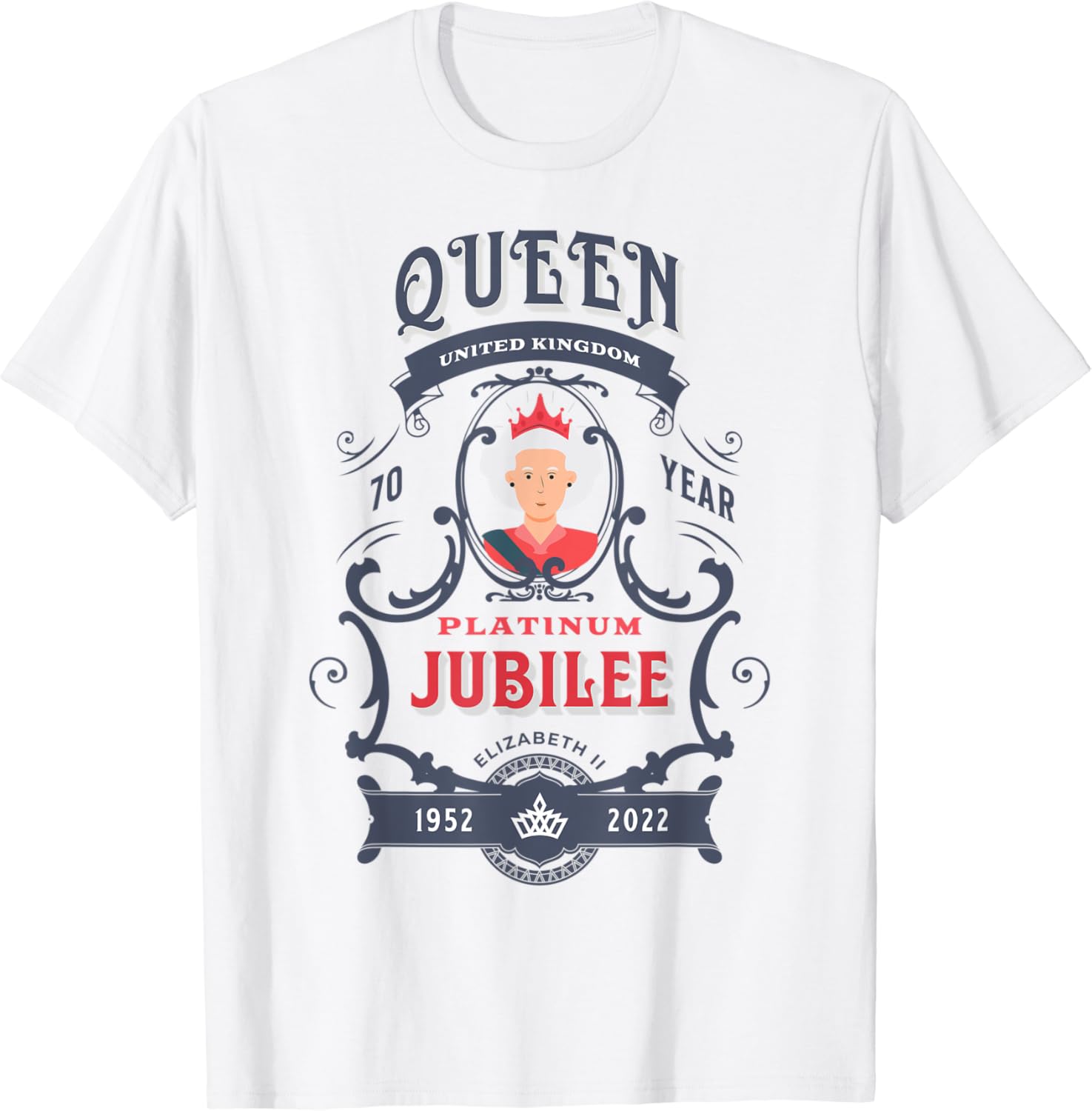 Queens Platinum Jubilee 2022 Shirt British Royal Family Queens Platinum Jubilee 2022 Shirt British Royal Family