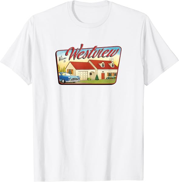 Marvel WandaVision Welcome To Westview T-Shirt