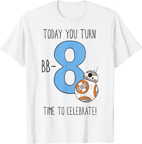 Star Wars BB-8th Birthday T-Shirt