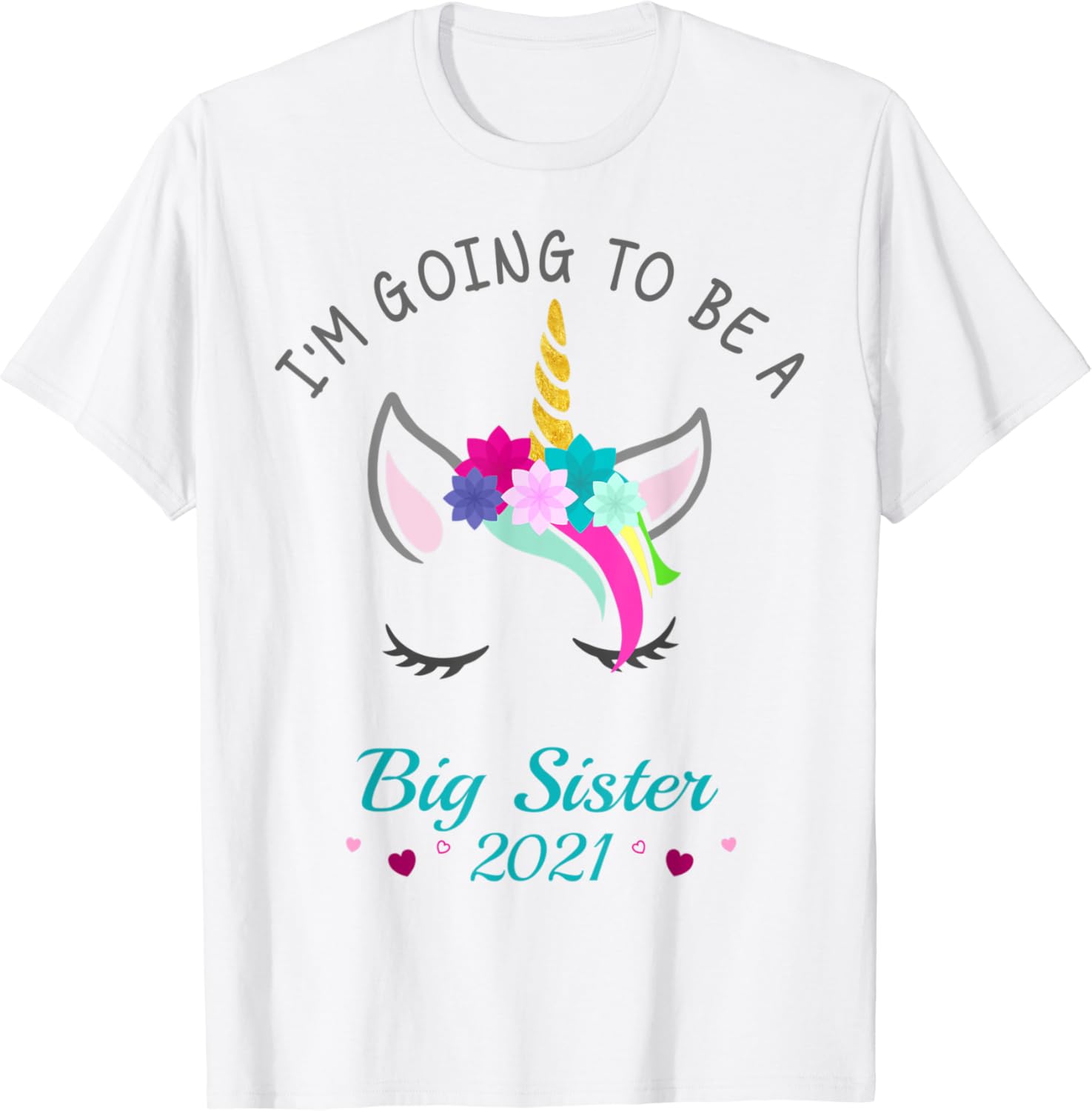 Unicorn big sister shirt Outlet