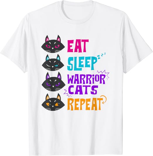 Warrior cats t shirt amazon Clearance