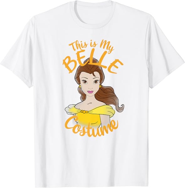 Disney Beauty And The Beast Belle My Costume Halloween Premium T-Shirt