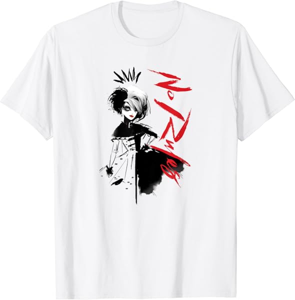 Disney Cruella No Rules Sketch T-Shirt